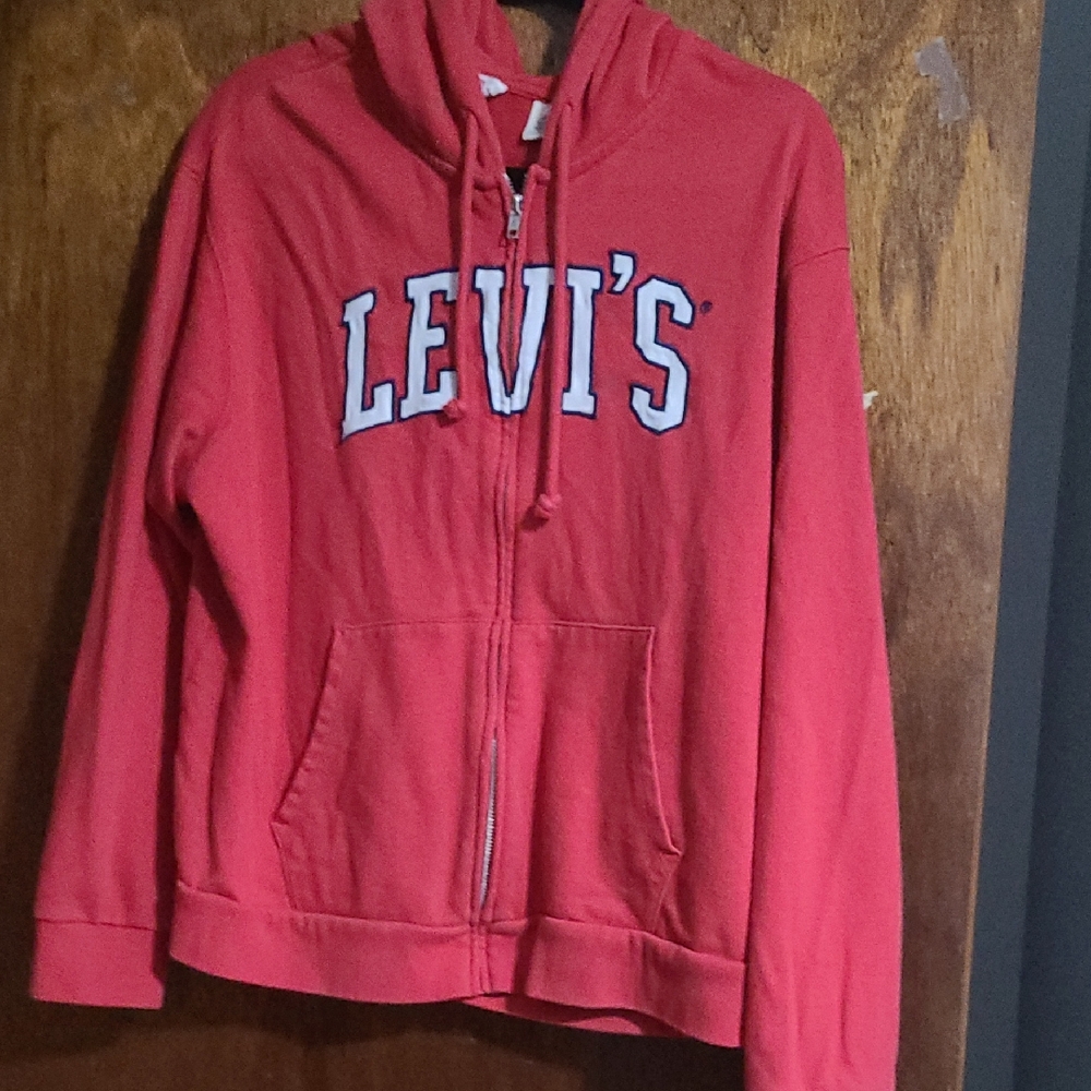 Levi's Red Hoodie Sweatshirt